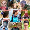 MADELALU Bandanas de Hombre Mujeres, 9pcs Bandas Deportivas Diademas, Banda