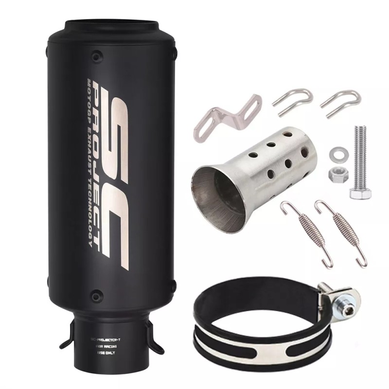 Unbranded For Suzuki GSX-S750 GSR750 2015-2020 Slip on Exhaust Mid