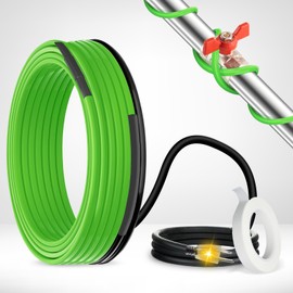 MAXKOSKO 90 Feet Pipe Heat Cable for Water Pipe Freeze Protection, Self-Regulating Heat Tape for Metal And Plastic Home Pipes, Anti-Freeze Pipe Heating Trace System 120 V