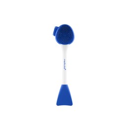 MEDICUBE Multi Blackhead Pore Brush, Cepillo Facial de Silicona 4 en 1 para Limpieza de Poros, Puntos Negros, Masaje y Aplicación de Mascarillas, Manual, Azul