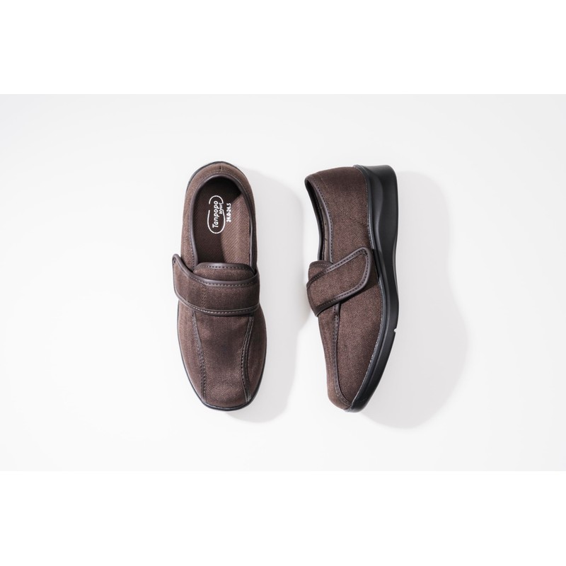[Dandelion Biyori] Care Shoes, Walk, Dark Brown, 9.4 - 9.6