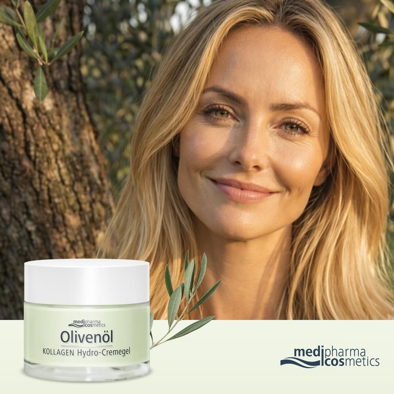medipharma cosmetics Olive Oil Collagen Hydro Cream Gel - With