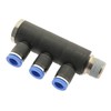 IQS 3-Way Distributor Multiple Distributor with Male Thread R 1/4