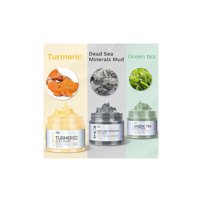 Anai Rui Mscara De Arcilla De Crcuma, Mscara De Arcilla