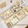 Decorcode Makeup Organizer with Stackable Drawers, Bathroom Countertop Vanity Organizers