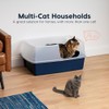 IRIS USA XX-Large Side Entry Cat Litter Box, Open Top