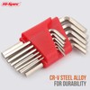Hi-Spec 11pc Small Metric Hex Allen Key Wrench Tool Set.