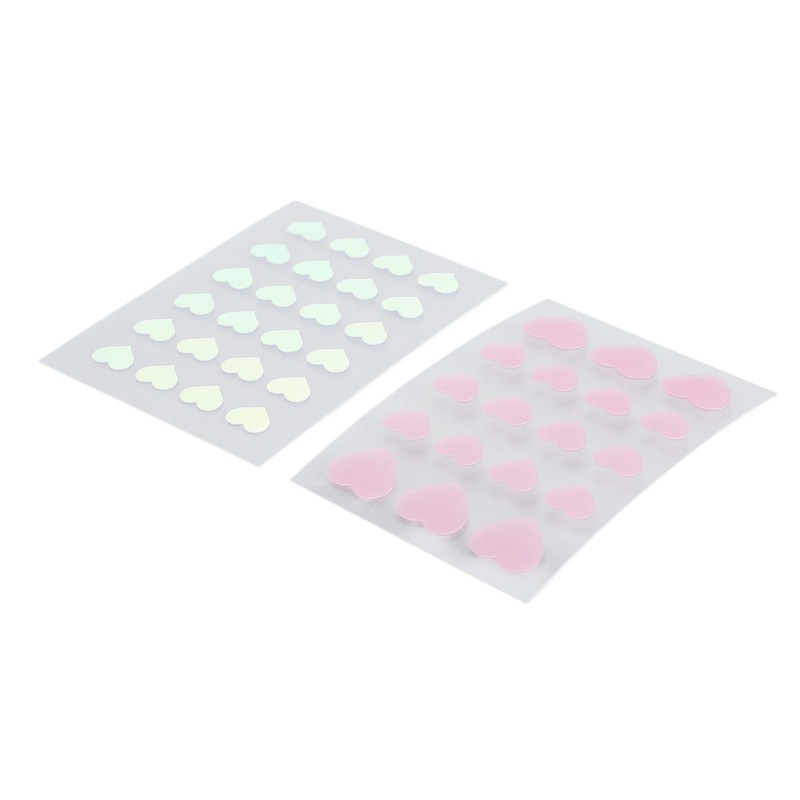 42pcs Pimple Healing Patches Reduce Swelling Diminish Blemishes Heart Shaped