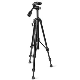 PREXISO Professional Laser Level Tripod - 61 Inch Sturdy Aluminum Tripod for Laser Levels, Lightweight Extendable Tripods Stand with Bag, Anti-Slip Feet, Quick Release Plate with 1/4" Thread