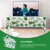 Frcolor Hawaiian Party Birthday Tablecloth Tropical Palm Leaves Print Waterproof
