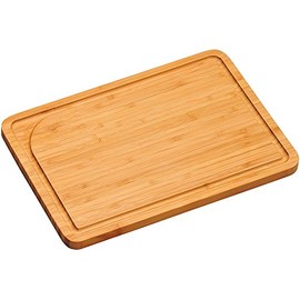 Kesper Cutting Board 33x23x1,6cm of Bamboo, Brown, 33 x 23 x 1.6 cm