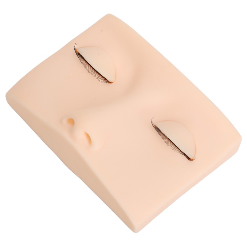 Eyelash Extension Mannequin Head Set Lash Extension Practice Face with
