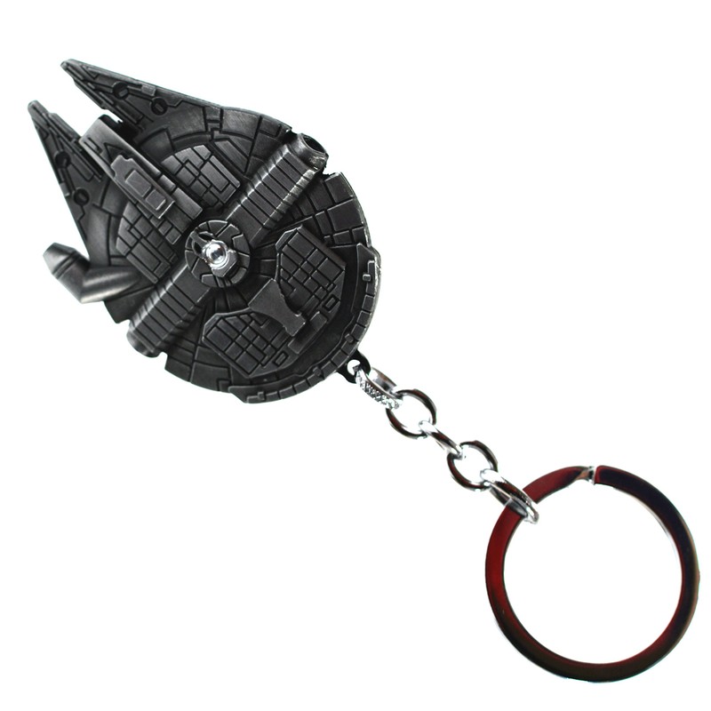 BEAUX BIJOUX Accessories - Palladium Millennium Falcon Key Chain -