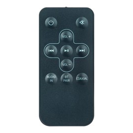 VINABTY New L32SBT17 Remote Control Replacement fit for LOGIC L32SBT17 for Logik L32SBT17 Soundbar Remote Controller