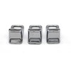 Chrome Switch Cover Set (3-Piece) Compatible with Kenworth T680, T880,