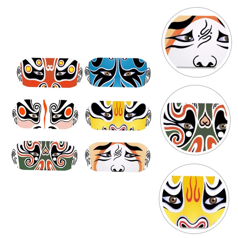 jojofuny 6pcs Webcam Slide Cover Material Privacy Protector Chinese Facial