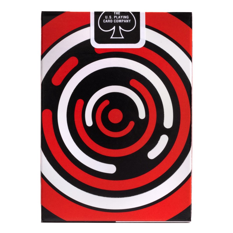 Bicycle Hypnosis Specialty Playing Cards, Red, Black, White Playing Card