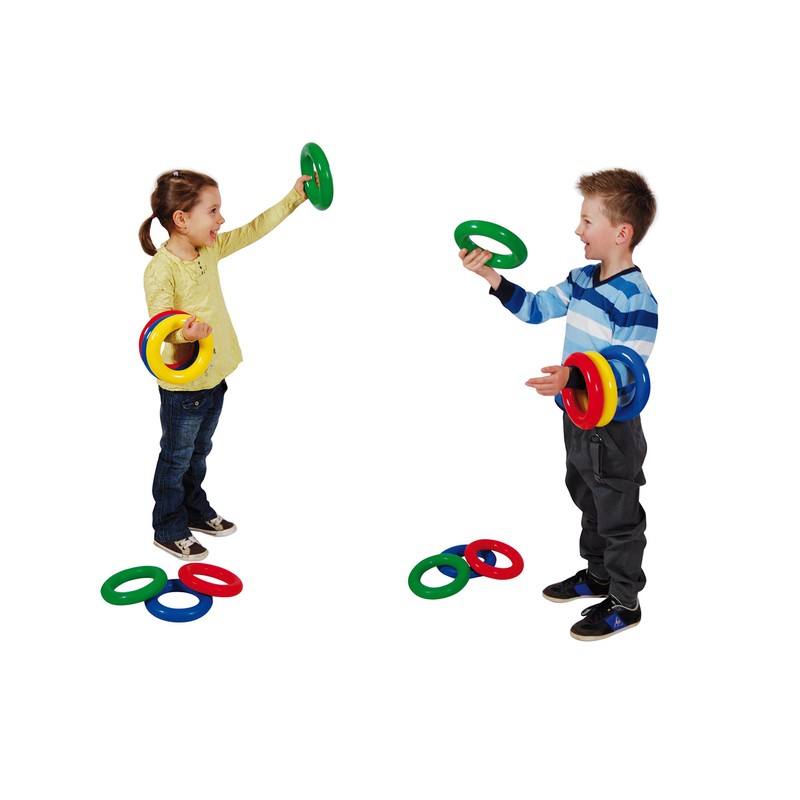 Gymnic Gym Rings Multicolor
