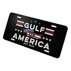 Graphics & More Gulf of America Est. 2025 Novelty Metal Vanity Tag License Plate