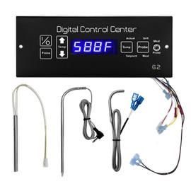 Digital Control Board Kit for Louisiana Grills G2 Compatible with Louisiana CS300 CS450 LG700 LG900 800 Elite with Wiring Harness, Meat Probe, RTD Temperature Probe, Hot Rod Ignitor, Parts: 50125