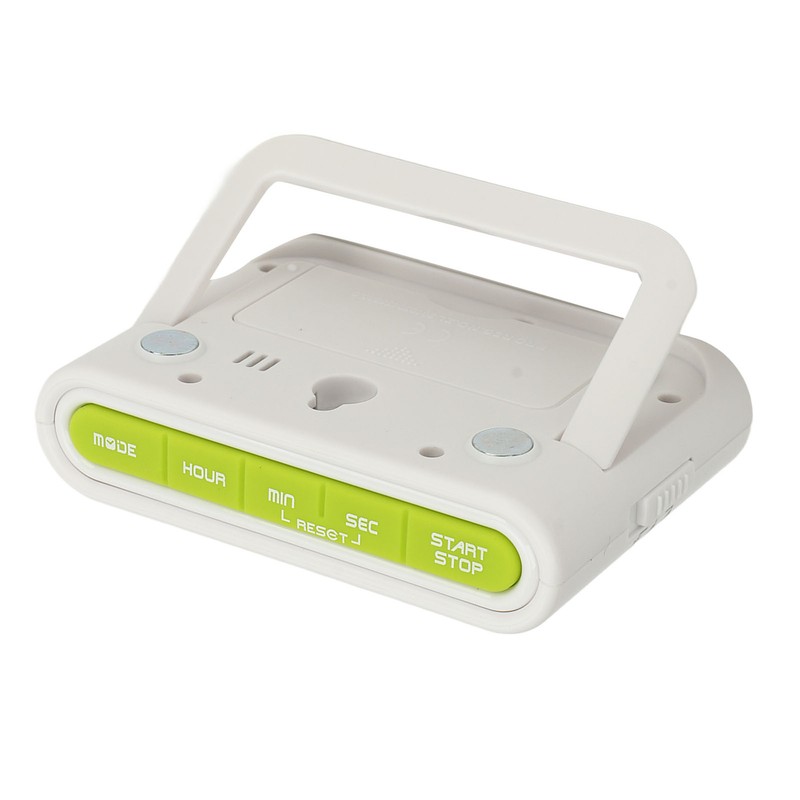 Digital Timer Countdown Up Back Light Vibration Sound Flash Alert