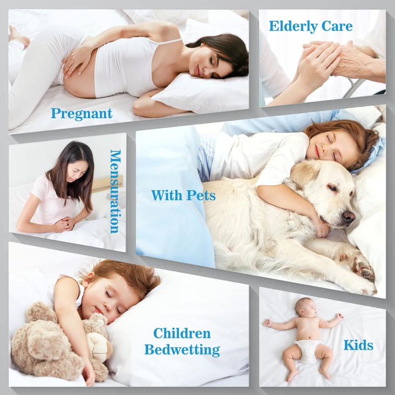 1Above 100% Waterproof Mattress Protector, Anti-Allergy and Breathable Material Mattress