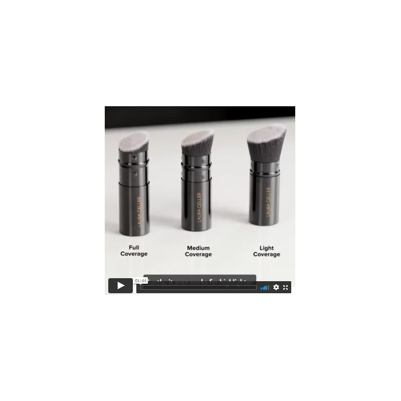 Retractable Angled Kabuki Brush