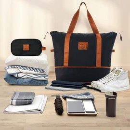 Merax Luggage Set 3 Piece Suitcase Set, 20-Inch Carry On Luggage Lightweight Suitcases with Wheels, TSA Lock, Collision-Protection Angle (Black)