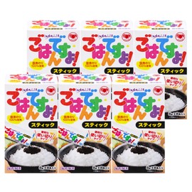 Momoya Rice Itsuyo! 8 Sticks x 6 Boxes (Nori Tsukudani Boiled in Small Portions, Individual Packaging, Seaweed with Seaweed)