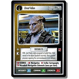 Decipher Star Trek CCG 1E BOG Blaze of Glory UMAT'ADAN GU67