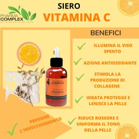 Vitamin C Anti-Flecken-Gesichtsserum 30 ml, Vitamin C Anti-Falten-Serum, nährend für alle Haut von Mann und Frau, Öl Vitamin C Gesicht, hell und effektiv