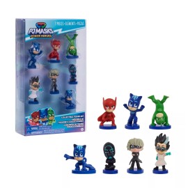 Just Play PJ MASKS POWER HEROES 7 PIECES COLLECTIBLE FIGURE SET