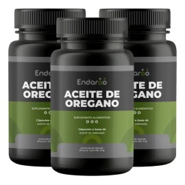 Aceite de Orégano Endaroo 180 Cápsulas Suplemento Nutricional Sin Sabor                                                                               