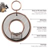 Good Directions 0111VBM Just in Time Fly-Thru™ Copper Bird Feeder,