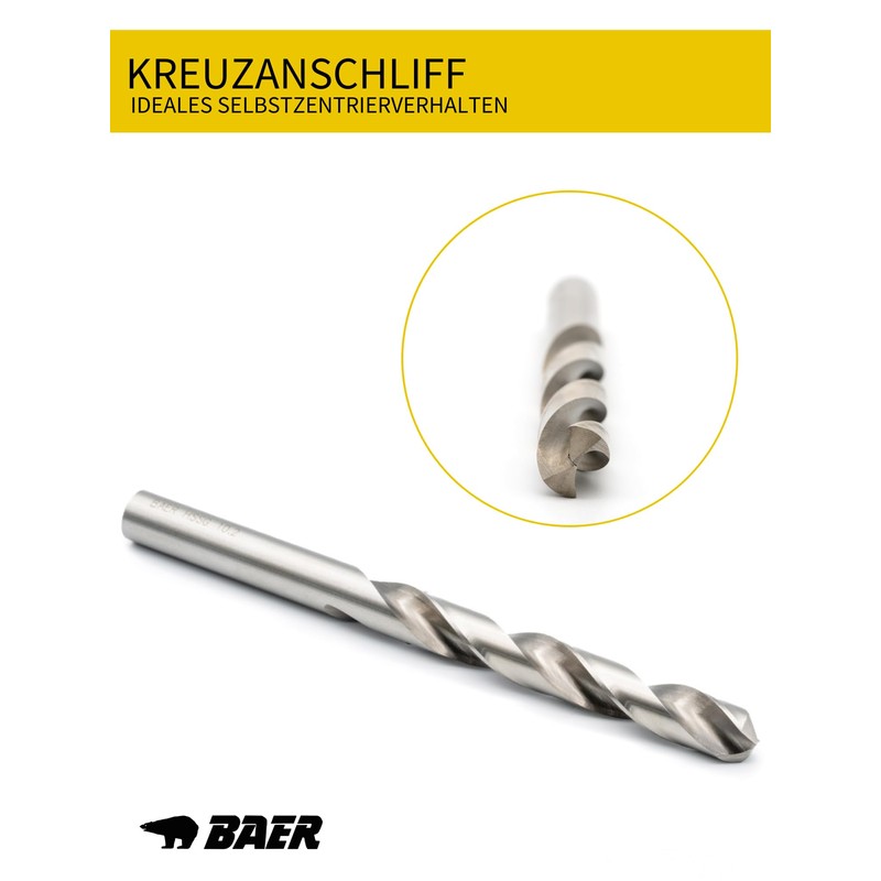 BAER Thread Cutter Set M3-M12 HSS-G | 15 Pieces for