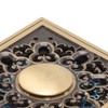 Floor Drain Metal Squared Retro Style Water Drainage Shower Drain