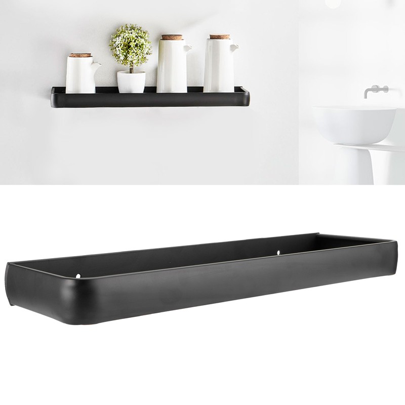 40cm Wall Mounted Storage Rack Wall Shelf Seasoning Organizer for