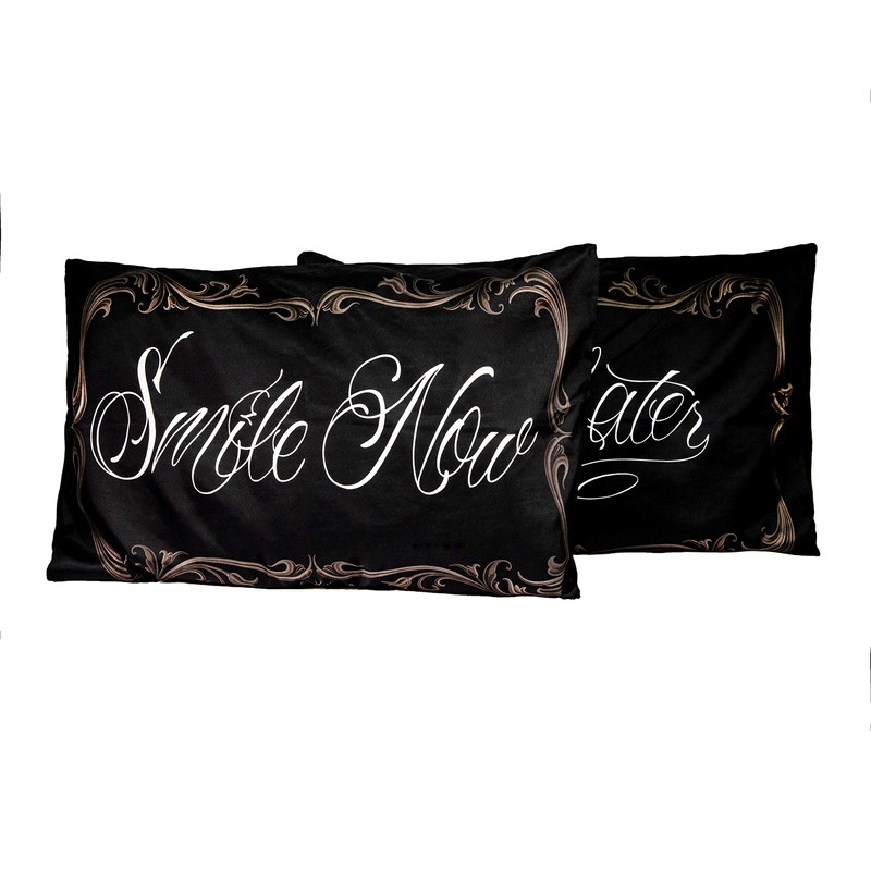 JPI Comforter Set Queen - Smile Now - Queen Bed