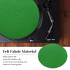 12" Felt Slipmat Vinyl Record Player Mat LP Green Anti-Static