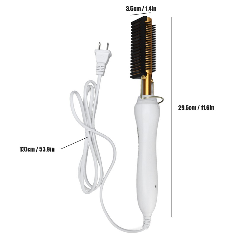 Hot Comb Electric Safe Reliable Convenient Practical Dual Voltage Fast