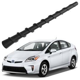 Rubber Antenna for Toyota Prius (2001-2015), Toyota Prius Plug-in (2012-2015), Toyota Prius V (2012-2017), Toyota Prius C (2012-2015 2017-2019) Antenna, 7 Inch Spiral Flexible Antenna Replacement Mast