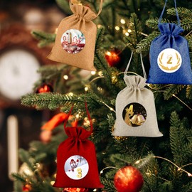 Advent Calendar Stickers Numbers, 5 x Advent Calendar Stickers 1-24, Stickers Advent Calendar Numbers, Advent Calendar Numbers Stickers for Advent Calendar Crafts and Filling