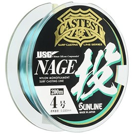 サンライン(SUNLINE) ナイロンライン CASTEST 投 200m単品 4号 4色