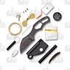 ESEE Knives Pinch Neck Fixed Knife Survival Kit 1.3in Plain
