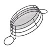 Fry Crisper Basket Food Grade 304 Stainless Steel Simple Style