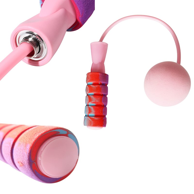 Floatdream 1 Set Skipping Rope, Length-adjustable Rope, Adjustable Cordless Skip,