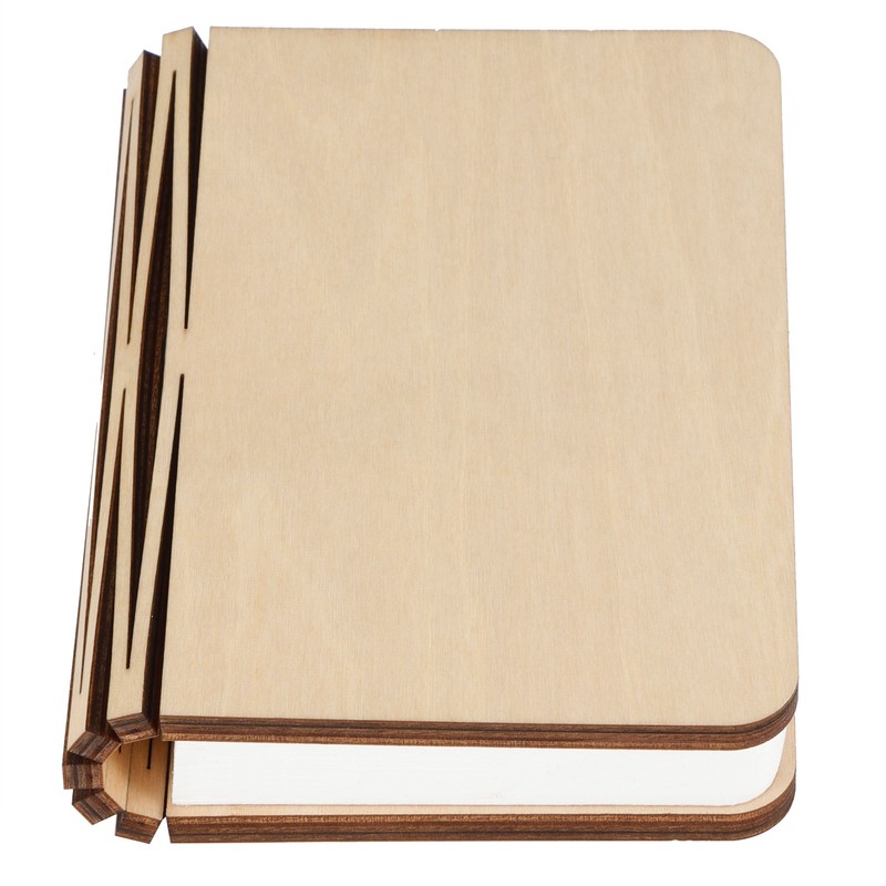 USB Magnetic Wooden Book Light Portable LED Foldable Desk Night