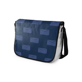 Le Jardin du Lin Digital Printed Messenger School Bags with Black Strap for Girls and Boys, Back to School, Messenger Bags for Students, Shoulder Bags, Size: 29 x 36 cm