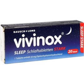 VIVINOX Sleep sleeping tablets strong 20 pcs