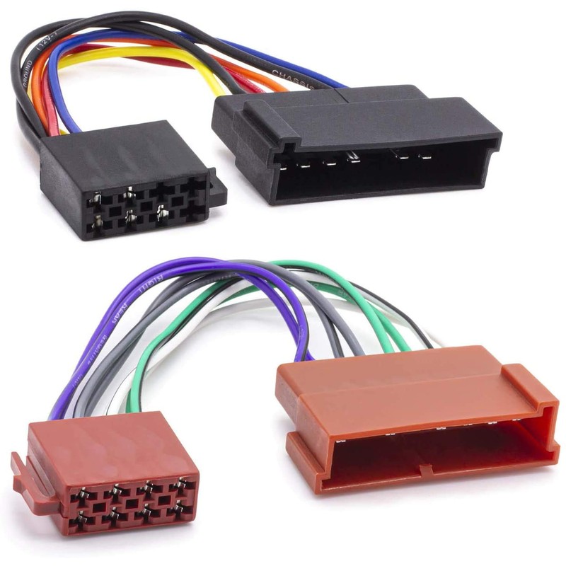 sound-way KIT Façade autoradio Faisceau compatible avec Ford Focus Fiesta